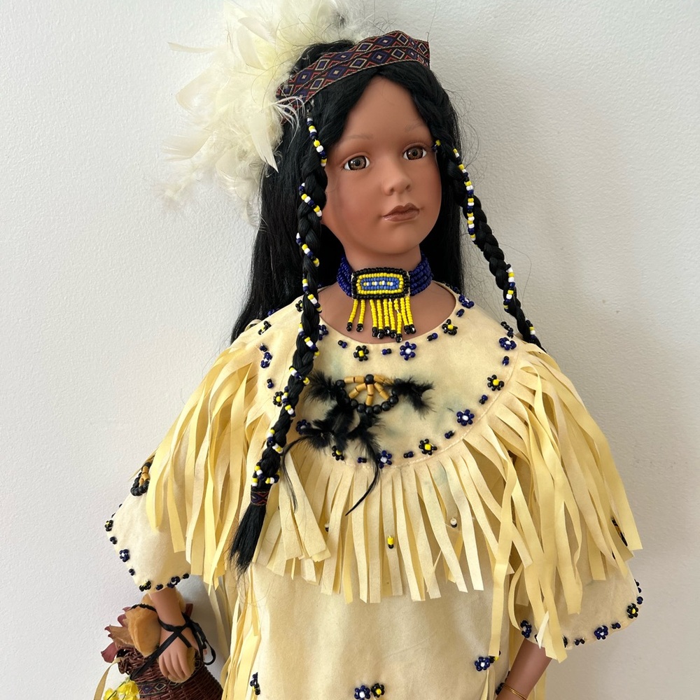 Native American porcelain doll- Ashley Belle Collection